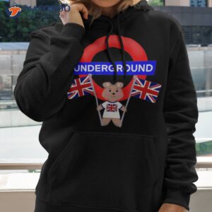 funny cute teddy bear british flag king charles coronation shirt hoodie 2