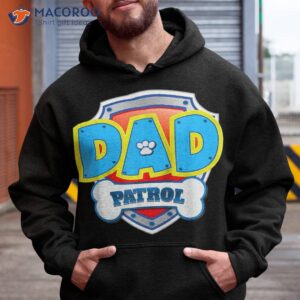 funny dad patrol dog gift birthday party shirt hoodie