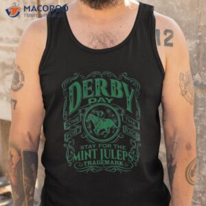 funny derby day and mint juleps kentucky horse racing shirt tank top 1 1