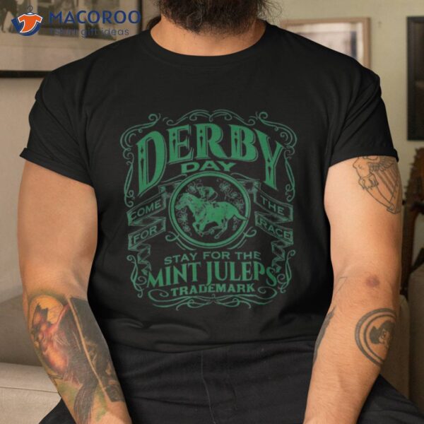 Funny Derby Day And Mint Juleps, Kentucky Horse Racing Shirt