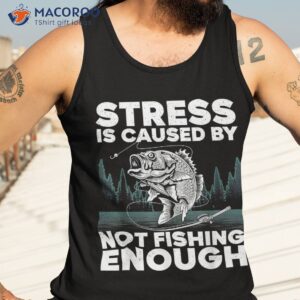 funny fishing design for bass fly lovers shirt tank top 3