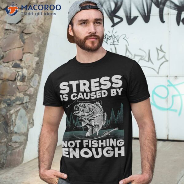 Funny Fishing Design For Bass Fly Lovers Shirt