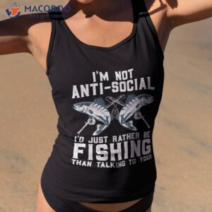 funny fishing design for fisherman lover shirt tank top 2