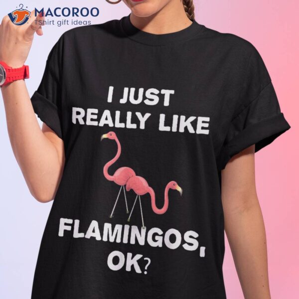 Funny Flamingo Shirt Pink Flamingos Lover Gift Ideas Kids