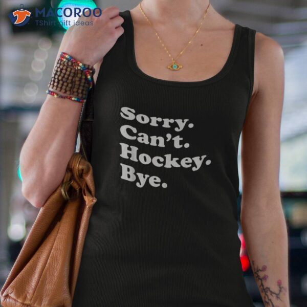 Funny Hockey Gift For Boys Or Girls Shirt