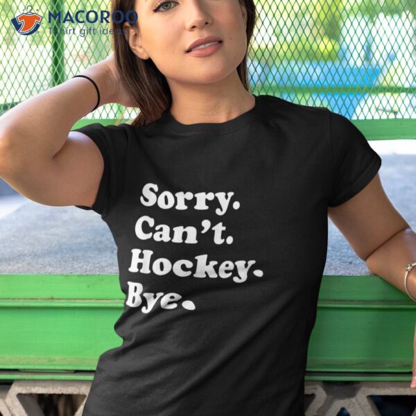 Funny Hockey Gift For Boys Or Girls Shirt