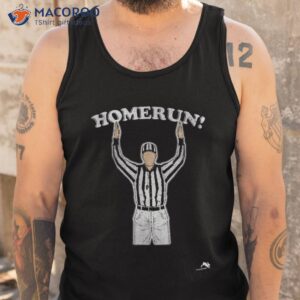 funny homerun shirt baseball football mash up tank top