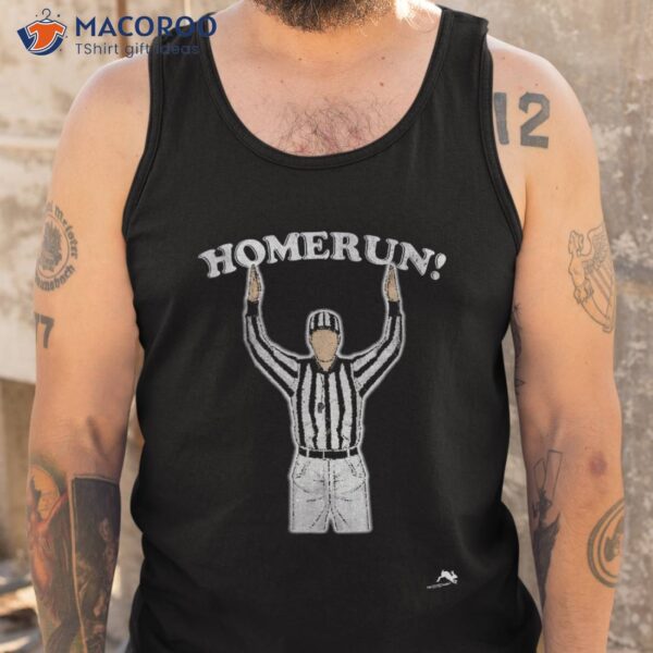 Funny Homerun Shirt Baseball Football Mash Up
