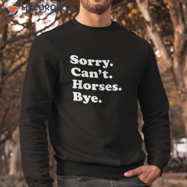 Funny Horse Gift For Boys Or Girls Short Sleeve Shirt