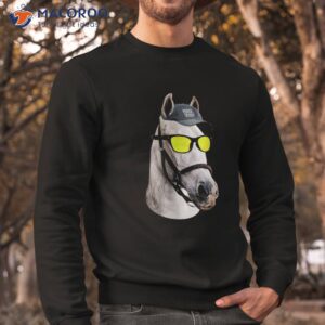 funny horse racing vintage portrait ky derby shirt sweatshirt