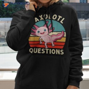 funny i axolotl questions retro vintage lovers kids shirt hoodie