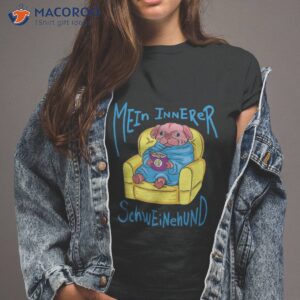 Funny My Inner Pig Dog Shirt