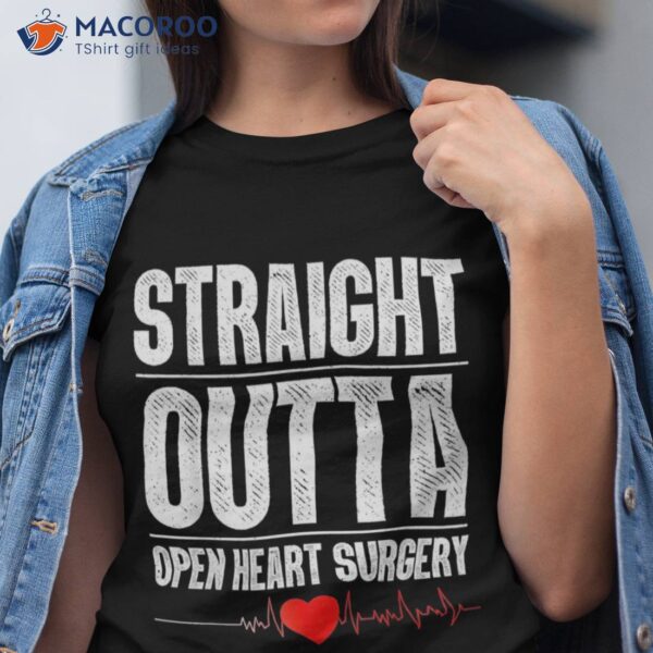 Funny Open Heart Surgery Art For Patient Shirt