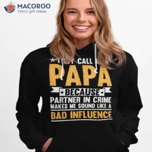 funny papa art for grandfather grandparent papi papaw shirt hoodie 1