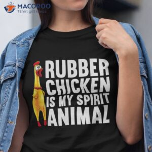 funny rubber chicken for kids lover shirt tshirt