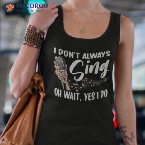 funny singer for karaoke microphone singing lovers shirt tank top 4