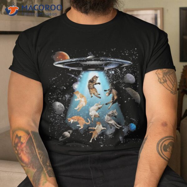 Galaxy Cat, Cat Ufo, Funny Graphic, Owner Shirt