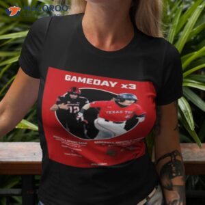 gameday x3 football spring game baseball doubleheader shirt tshirt 3