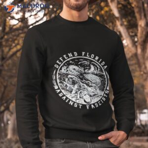 gators daily defend florida against fascists shirt sweatshirt