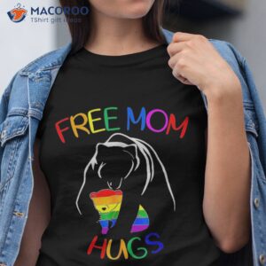 gay lgbt pride mama bear for free mom hugs shirt tshirt