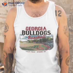 georgia bulldogs baseball foley field stadium shirt tank top