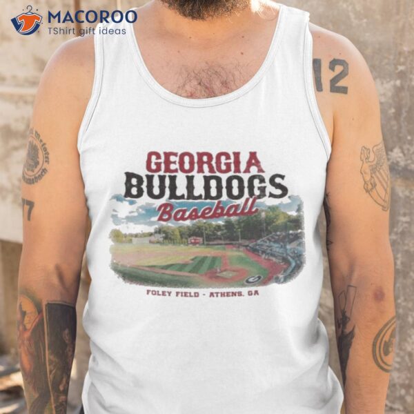 Georgia Bulldogs Baseball Foley Field Stadium Shirt