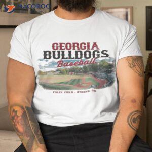 georgia bulldogs baseball foley field stadium shirt tshirt