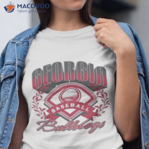 Georgia Bulldogs Throwback Baseball 2023 Shirt