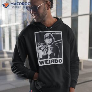 Giancarlo Stanton Weirdo Baseball Signature Shirt 1 giancarlo stanton weirdo baseball signature shirt hoodie 1