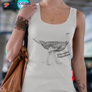giraffe chicken ostrich shirt tank top 4