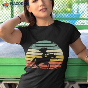 girl horse riding shirt vintage cowgirl texas ranch tshirt 1