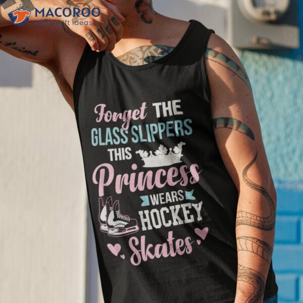 Girls Ice Hockey Shirt This Princess Wears Skates