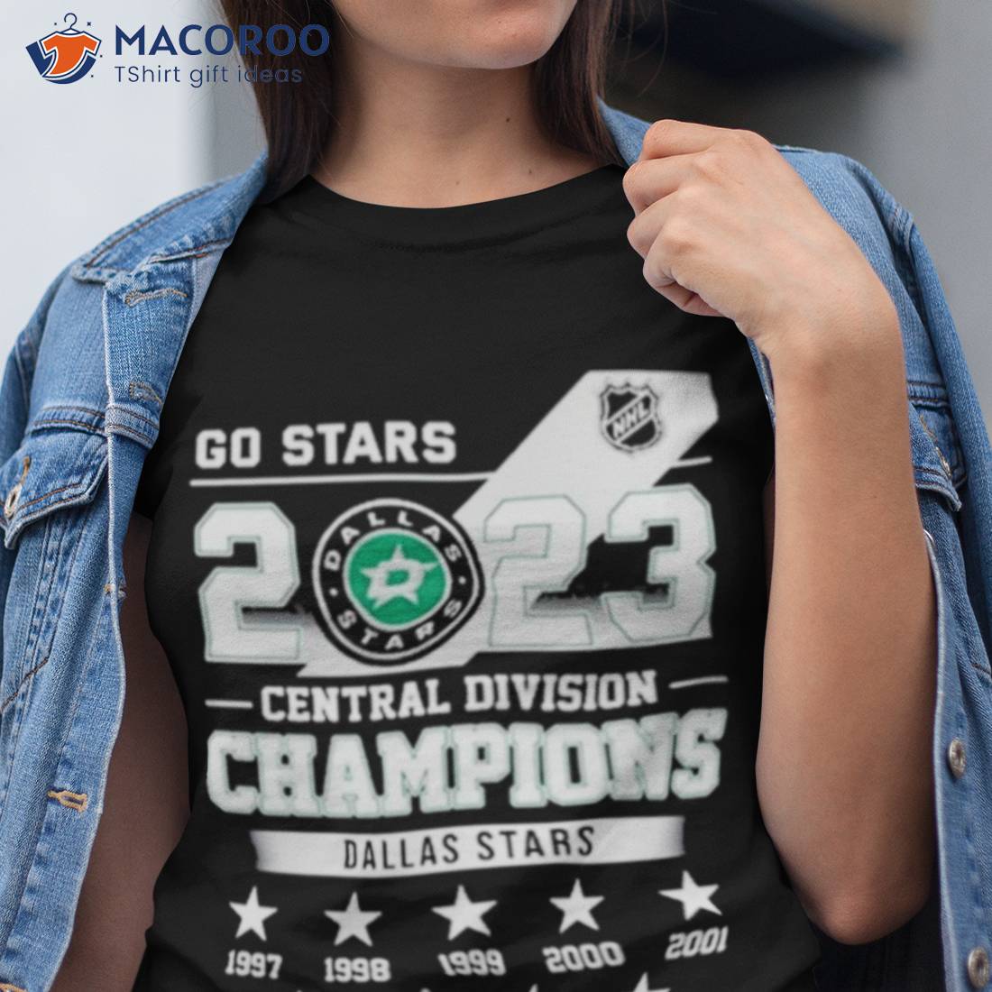 Go Stars Nhl Champion 2023 Central Division Dallas Stars Shirt