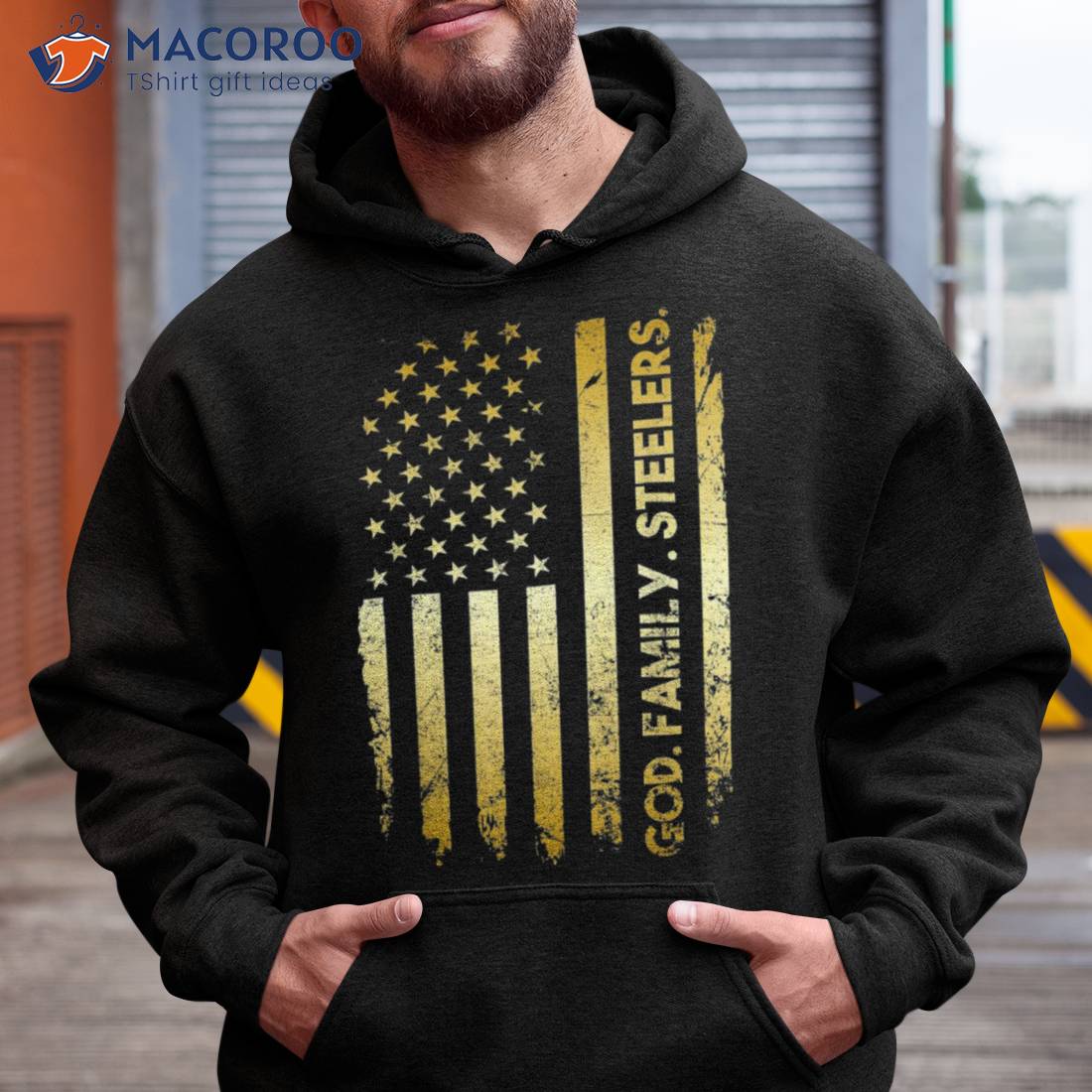 : Steelers Camo Hoodie