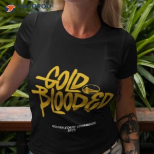 gold blooded warriors 2023 shirt tshirt 3