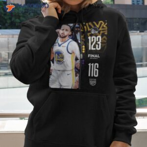 Golden State Warriors 123 – 116 Kings 2023 Nba Playoffs Matchup Final Score Shirt 1 golden state warriors 123 116 kings 2023 nba playoffs matchup final score shirt hoodie