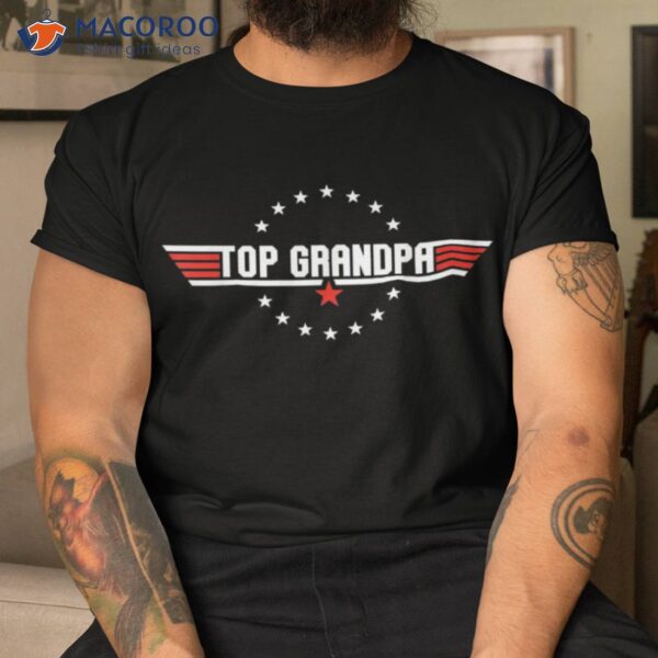 Grandpa Gift From Grandkids Son Daughter Shirt