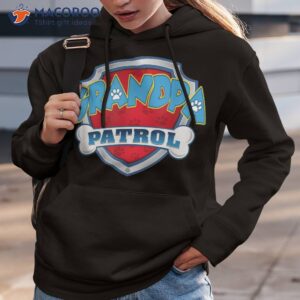 grandpa patrol shirt dog mom dad funny gift birthday party shirt hoodie 3