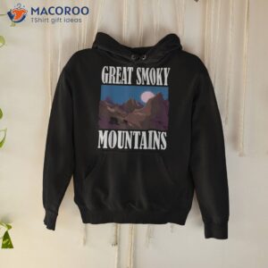 great smoky mountains national park bear kids hiking nature shirt hoodie