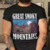 Great Smoky Mountains National Park Bear Kids Hiking Nature Shirt