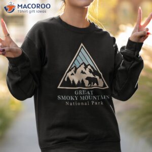 great smoky mountains national park retro sunset vintage shirt sweatshirt 2