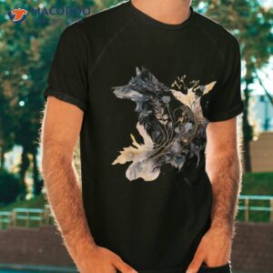 Great Wolf Motif – Modern Art Realistic Shirt