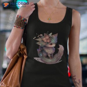 great wolf motif with flowers puppy baby pack shirt tank top 4