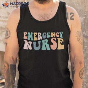 groovy er nurse emergency room school nursing shirt tank top