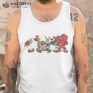 group baseball picture looney tunes shirt tank top