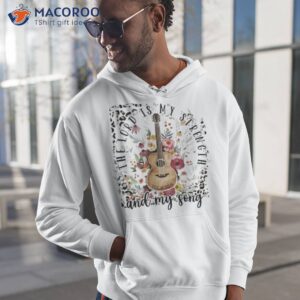 Guitar The Lord Is My Strength And My Song Shirt