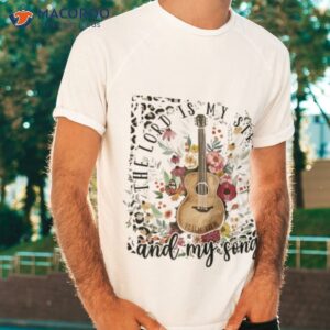 Guitar The Lord Is My Strength And My Song Shirt