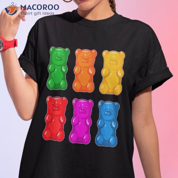 Gummy Bears Shirt For Adult And Youth