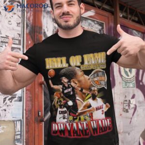 hall of fame class of 2023 basketball dwyane wade signature shirt tshirt 1