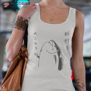 harajuku fish japanese anime and manga design shirt tank top 4